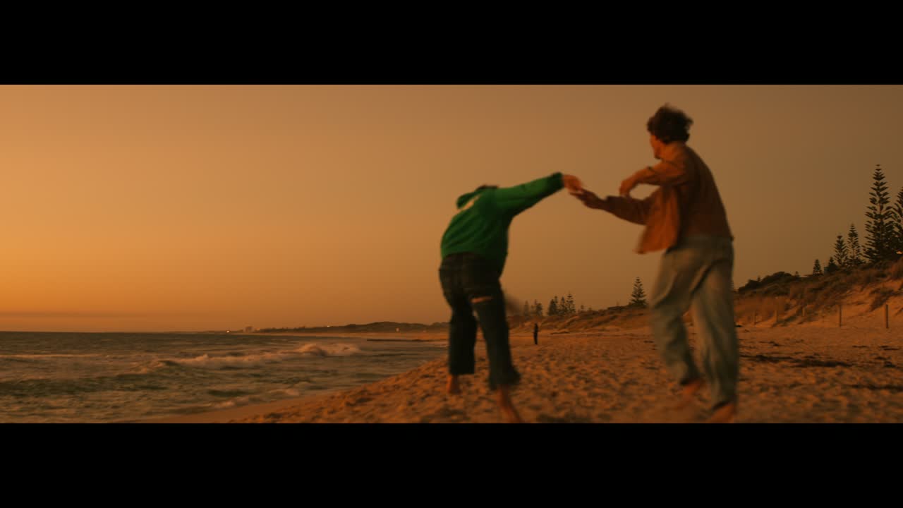 A slow, cinematic reel for the Sirui Ironstar 45mm T1.9 anamorphic lens, shot on the coast at sunset.